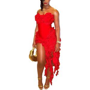 Women’s Off Shoulder Dress Polyester X-Large Sexy Club Party Summer